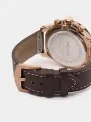 Золотой мужские наручные часы Megir ML2081G, с хронографом, в подарочной упаковке
