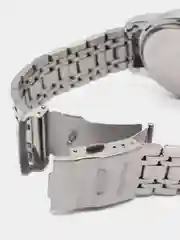Серебряный мужские наручные часы KINGNUOS K-1758, с календарем, в подарочной упаковке