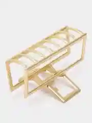 Желтый заколка-крабик с разными формами, для волос