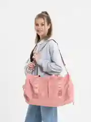 Розовый сумка дорожная спортивная