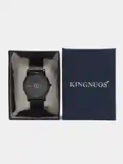 Черный мужские наручные часы KINGNUOS K-1260, в подарочной упаковке