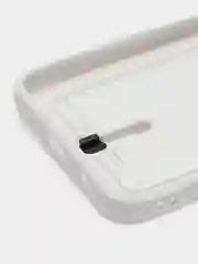 Белый чехол Xiaomi Redmi A1 Plus A2+ Poco C51 Редми А1 Плюс силиконовый, с карманом для карты