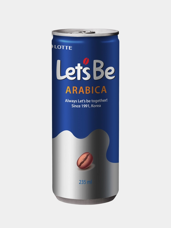 Напиток кофейный безалкогольный негазированный  Lets Be Arabica из Кореи, 235мл