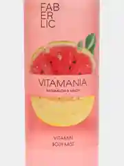 Розовый витаминный мист для тела Vitamania Faberlic