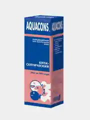 AQUACONS Антисептический кондиционер для аквариумной воды флакон 50 мл