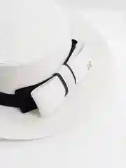 Белый соломенная женская шляпа, из натуральной соломы