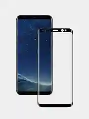 Черный защитное стекло 6D для Samsung Galaxy S8, S9 (Самсунг Галакси С8, С9)