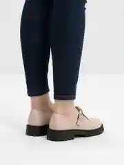 Бежевый женские лоферы