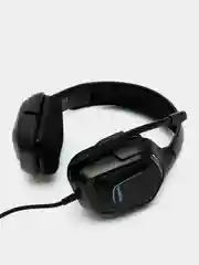 Черный игровые наушники "Professional K20", с микрофоном и подсветкой