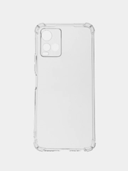 Чехол Vivo Y33s, Y21 2021 (Виво У33с, У21), силиконовый, противоударный, с защитой камеры