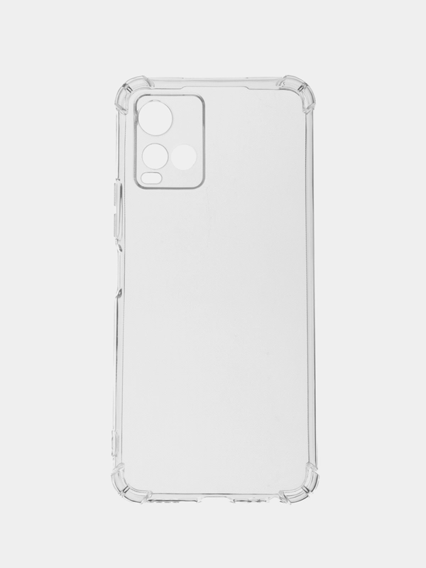 Чехол Vivo Y33s, Y21 2021 (Виво У33с, У21), силиконовый, противоударный, с защитой камеры