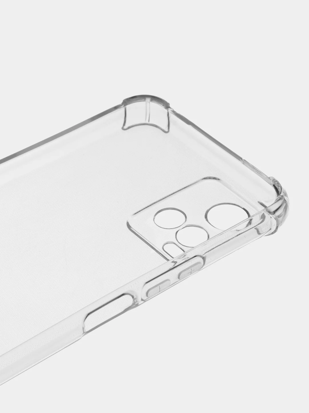 Прозрачный чехол Vivo Y33s, Y21 2021 (Виво У33с, У21), силиконовый, противоударный, с защитой камеры