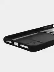 Черный чехол с карманом для карт для iPhone 7 8 Plus X XS XR 11 12 13 Pro Max mini айфон про макс