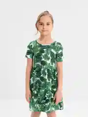 Бирюзовый платье детское, туника в садик