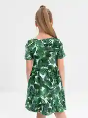 Бирюзовый платье детское, туника в садик