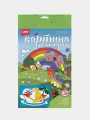 Картина по номерам для малышей веселые картинки "Жёлтый кораблик", Lori