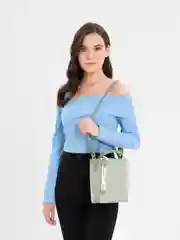 Мятный сумка женская через плечо