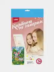 Картина по номерам для малышей волшебные истории "Лесное чаепитие", Lori
