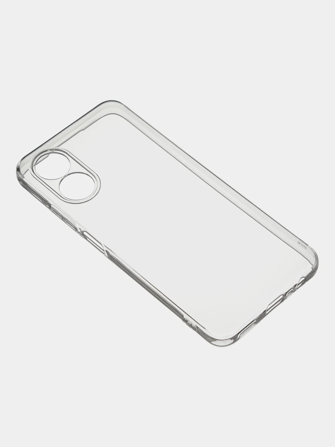 Чехол для Oppo A17 (4G) / Oppo A17K (4G) прозрачный, силиконовый