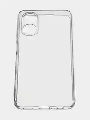 Чехол для Oppo A17 (4G) / Oppo A17K (4G) прозрачный, силиконовый