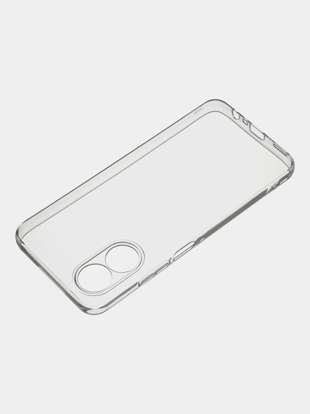 Чехол для Oppo A17 (4G) / Oppo A17K (4G) прозрачный, силиконовый