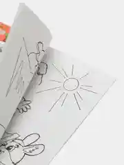 Кораллово-розовый раскраска развивающая, 16 страниц, 20*25 см
