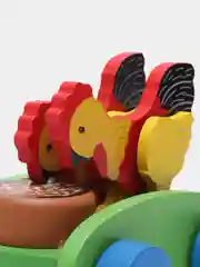 Каталка стучалка на веревочке