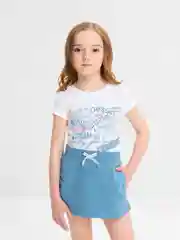 Голубой комплект для девочки