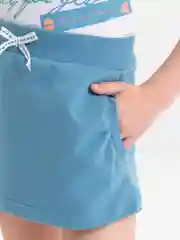 Голубой комплект для девочки