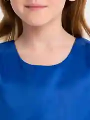 Синий платье детское, на выпускной