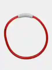 Красный светящийся LED-ошейник для собак, непромокаемый, на USB-зарядке