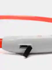 Красный светящийся LED-ошейник для собак, непромокаемый, на USB-зарядке