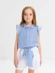 Небесно-голубой комплект для девочек