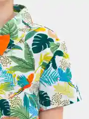 Тёмно-зелёный детский костюм для мальчика праздничный