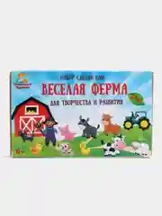 Набор шитья игрушек из фетра для творчества и развития Сделай Сам "Весёлая Ферма", 14 в 1