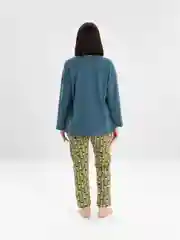 Зелёный хаки пижама женская Samo