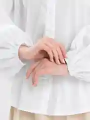 Белый рубашка женская с объемными рукавами, рубашка женская, 4 цвета,блузка женская