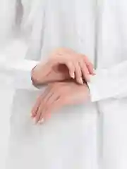 Белый рубашка женская, оверсайз, хлопок