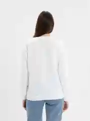 Белый свитшот женский