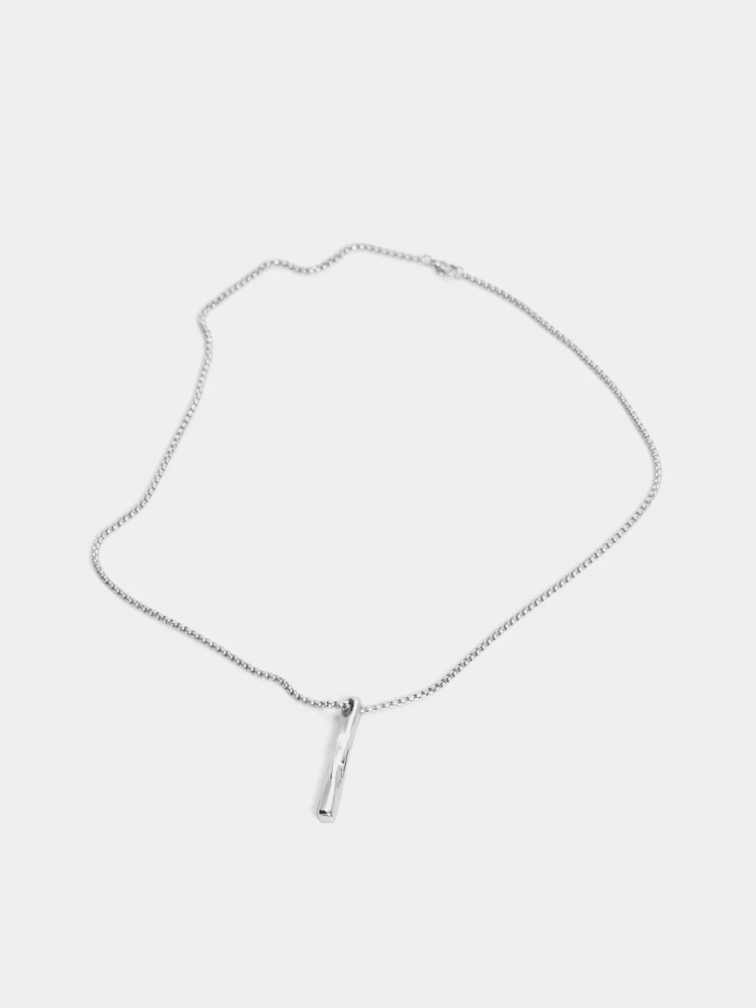 Серебряный цепочка на шею с подвеской