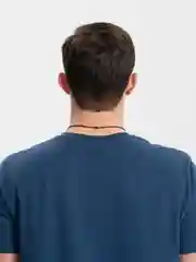 Черный цепочка на шею с подвеской