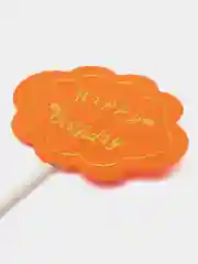 Желтый топпер для украшения торта