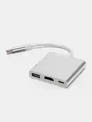Переходник USB hdmi HUB для Macbook, Type-c to USB, Type-c to HDMI