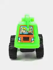 Салатовый игрушка "Строительная машина"