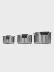 Набор посуды Polaris Fold&Keep-6S, серый, 6 предметов