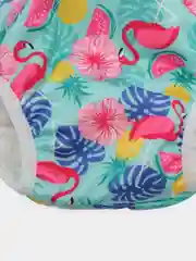 Алый многоразовые подгузники для плавания