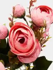 Пастельно-коралловый искусственные цветы: камелии, пионы, букет