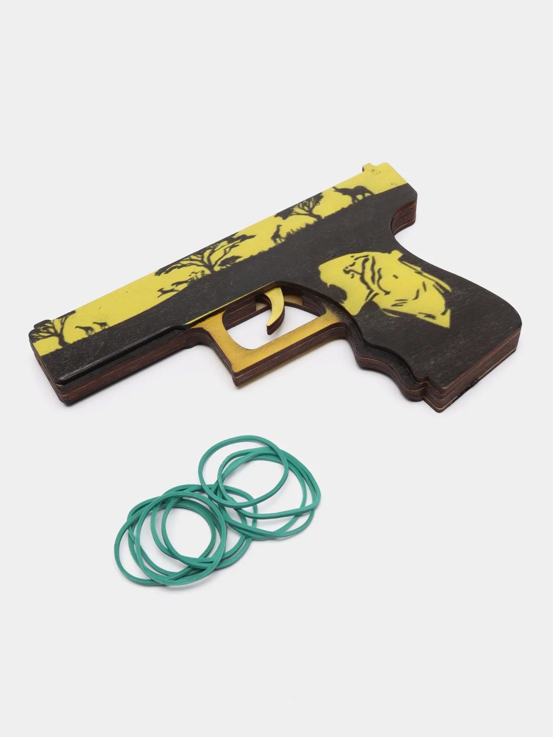 Желтый деревянный пистолет Glock (Глок) 18 v1.6, CS: GO, 7 цвета