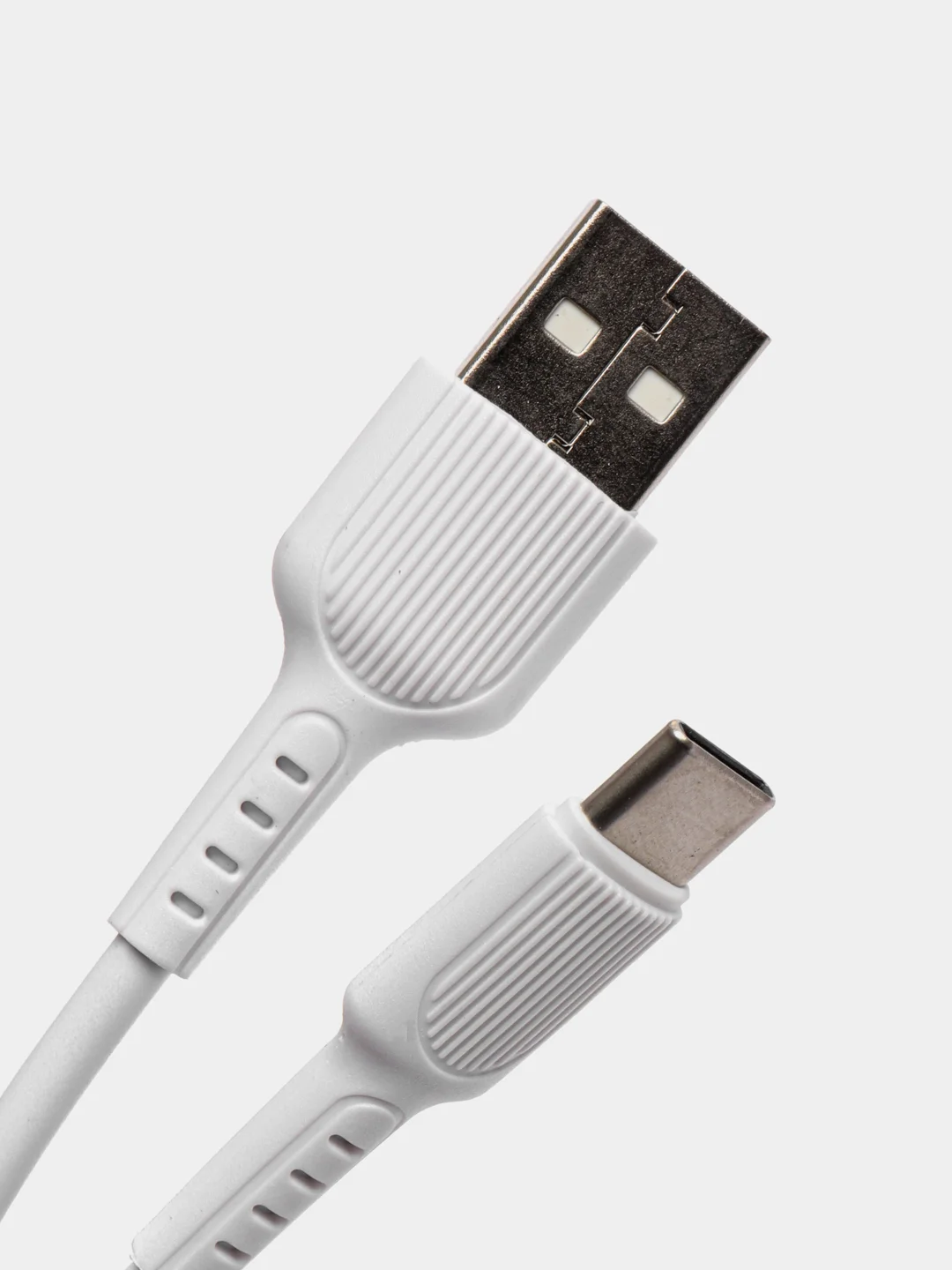Кабель зарядный USB BOROFONE BX16 Easy, USB - Type-C / Lightning, 2А, 1 м