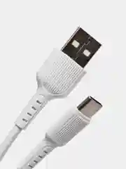 Кабель зарядный USB BOROFONE BX16 Easy, USB - Type-C / Lightning, 2А, 1 м